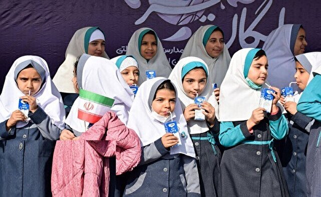 توزیع شیر در مدارس قم از روز شنبه ۱۵ آذر آغاز می شود