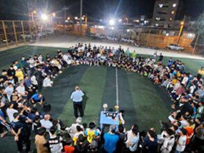 گرامیداشت شهدای جنگ تحمیلی ۱۲ روزه با حضور نوجوانان و جوانان نسل تمدن ساز