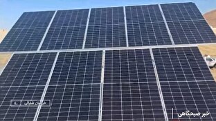توسعه انرژی خورشیدی در خراسان شمالی + فیلم
