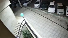 حرکت نمایشی فاجعه‌بار پژو ۲۰۶ با برخورد به ۶ خودروی پارک شده (فیلم)