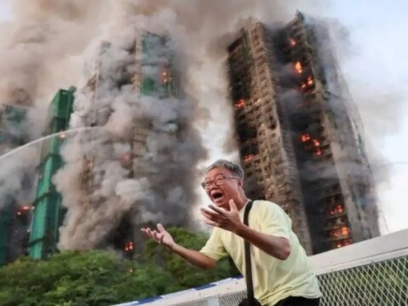 هنگ کنگ «توری‌های غیراستاندارد» را عامل آتش‌سوزی مرگبار در مجتمع‌های مسکونی اعلام کرد