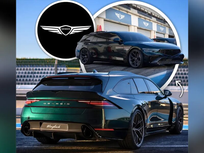 جنسیس استیشن G90 وینگ‌بک؛ چالشی جدی برای غول‌های اروپایی (+عکس)