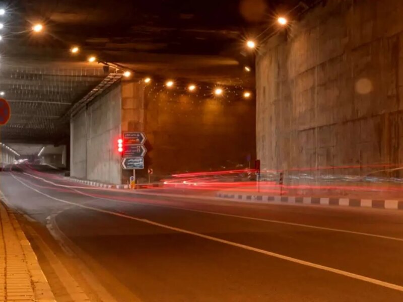 انسداد هر دو مسیر این تونل از ساعت ۲۴ امشب (سه شنبه) تا ۵ صبح