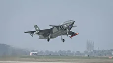 نخستین آزمایش شلیک موشک هوا به هوا از پهپاد در ترکیه (فیلم)