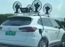 ایده جالب راننده چینی برای شارژ بی وقفه خودروی برقی (فیلم)