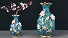 ساخت گلدان با بطری نوشابه؛ یک ایده ساده و خلاقانه (فیلم)