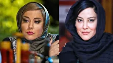 آرایش و آماده کردن آشا محرابی برای عروسی مریم مؤمن با دستان عاطفه کبیری (فیلم)