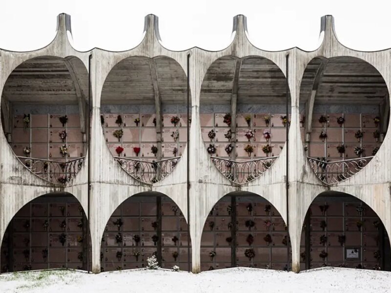 قبرستانی که یک اثر شاخص معماری محسوب می شود! (+عکس)