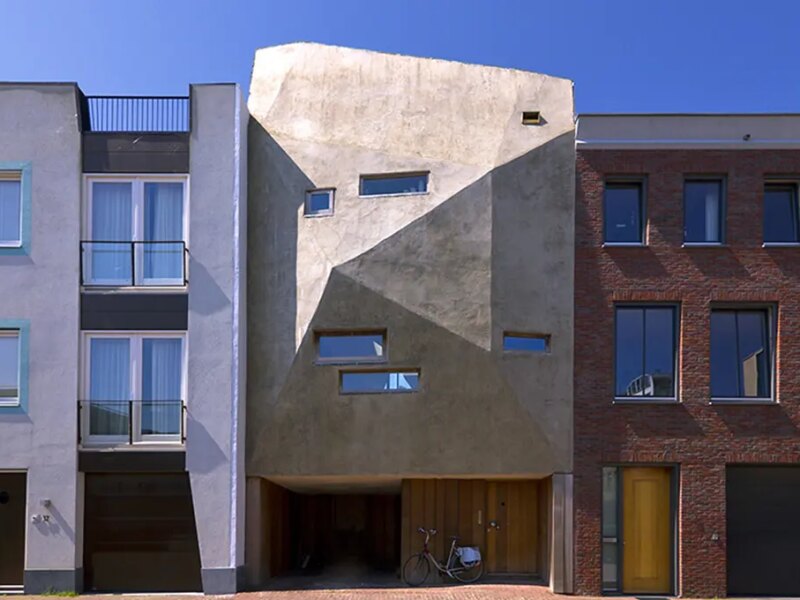 خانه ای که زیبا نیست اما یک اثر هنری است! (+عکس)