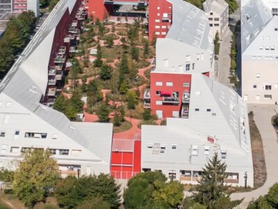 معماری جالب مجتمع مسکونی 308 واحدی در فرانسه (+عکس)