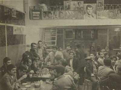 روایت نایاب از قهوه‌خانه هواداران پرسپولیس در دهه ۱۳۵۰ (+عکس)