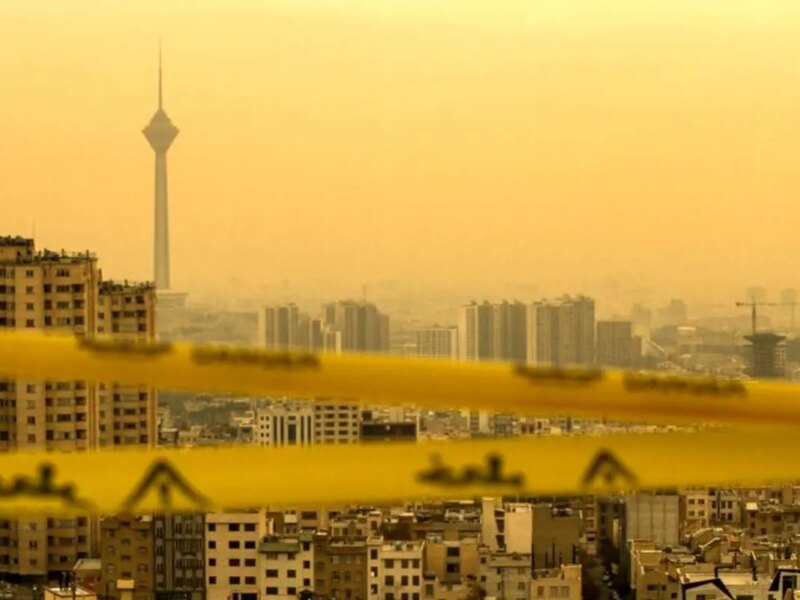 وضعیت آب و هوا تهران امروز شنبه ۱۵ آذر