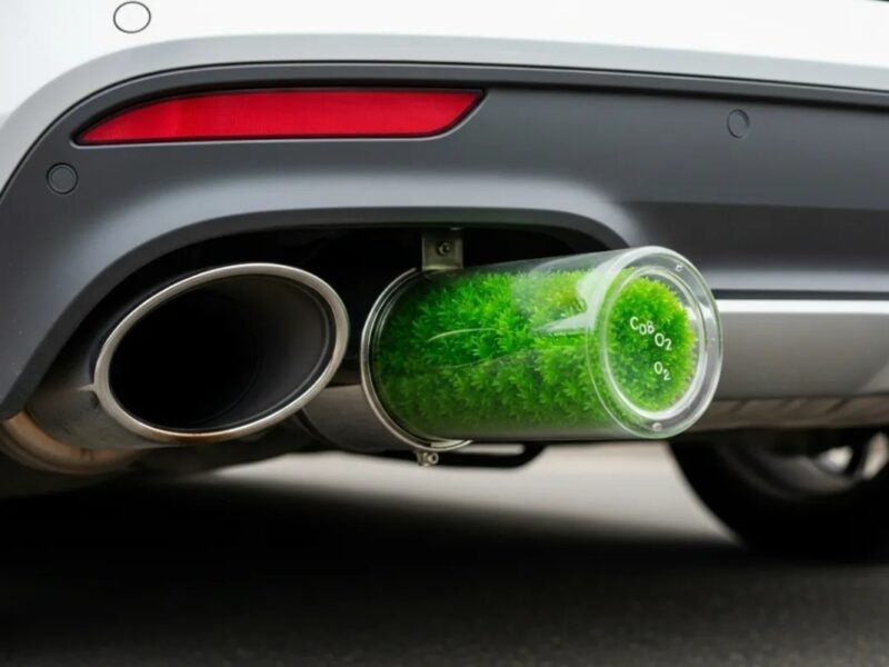 فیلتر جلبکی اگزوز خودرو؛ طرح نوآورانه دو دانش‌آموز برای هوای پاک