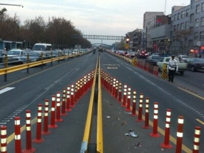 اجرای طرح خط ویژه حمل و نقل همگانی در تهران از صبح امروز آغاز شد