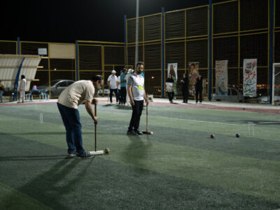 مسابقات کروکت استانی در بیرجند برگزار شد