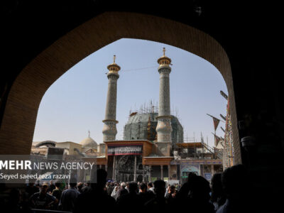 محفل قرآنی حرم عبدالعظیم(ع) در سالروز رحلت حضرت ام‌البنین(س)