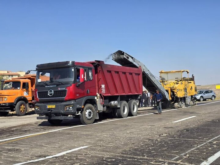 اجرای طرح ۷۶۷ میلیارد ریالی بهسازی محور سمنان-مهدیشهر