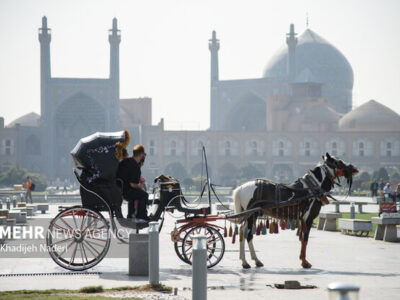 وضعیت هوای اصفهان و ۳ شهر مجاور قرمز است