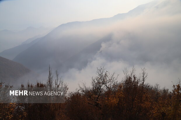 مهار کامل آتشسوزی در سه شهرستان گلستان