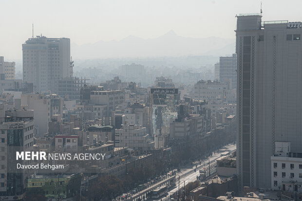 هشدار سازمان هواشناسی برای تهران؛ تشدید آلودگی هوا تا روز دوشنبه