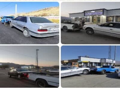 توقیف ۲۱ خودروی شوتی در طرح ویژه پلیس راه کهگیلویه و بویراحمد