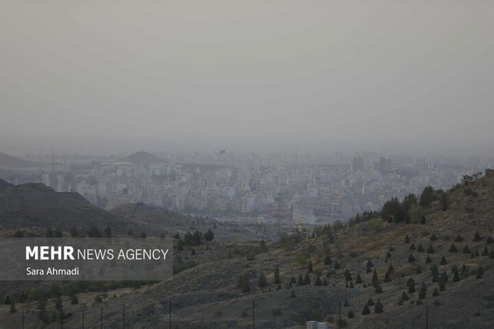 آلودگی هوا در مشهد