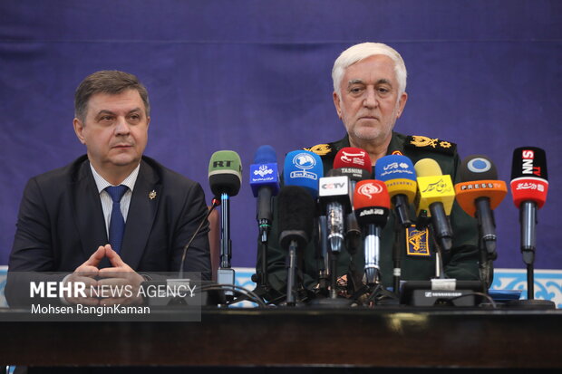 نشست خبری رزمایش ضد تروریستی سهند ۲۰۲۵