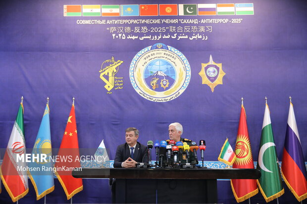 نشست خبری رزمایش ضد تروریستی سهند ۲۰۲۵