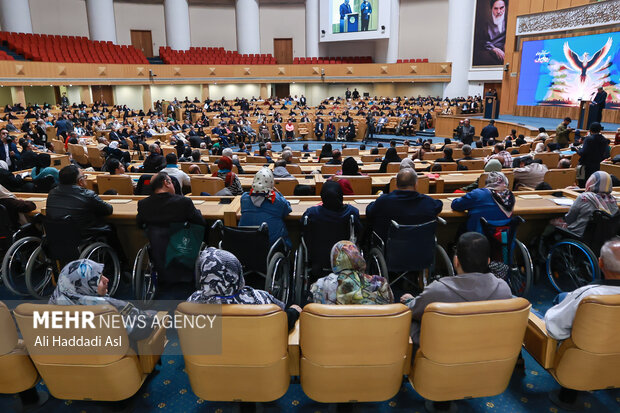 آئین گرامیداشت روز جهانی افراد دارای معلولیت با حضور رئیس جمهور