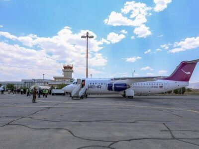 فعالیت ایرلاین امیرکبیر در فرودگاه شهدای اراک آغاز شد