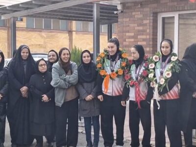 استقبال باشکوه ورامین از دختران کبدی‌کار