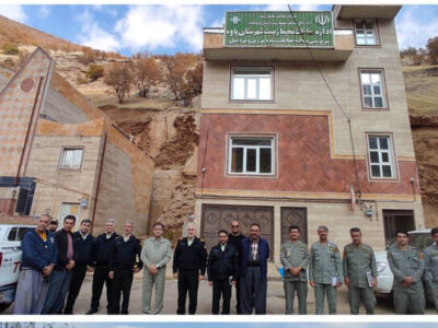 بازدید فرمانده یگان محیط زیست کشور از منطقه بوزین و مرخیل