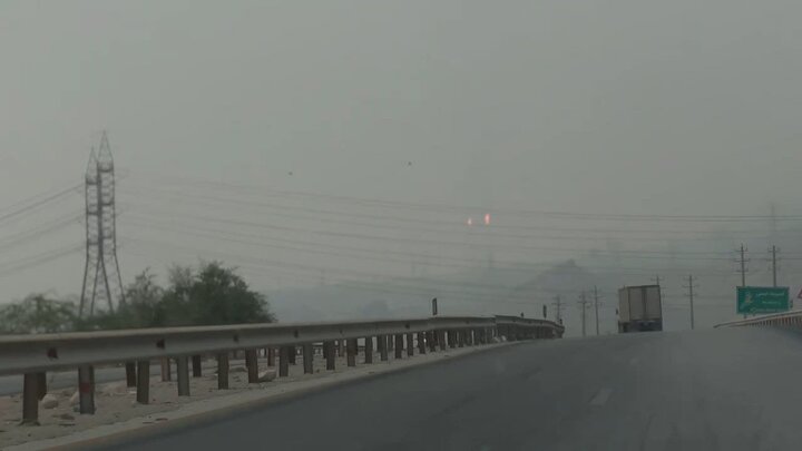 آلودگی هوای کنگان