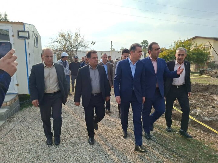 عملیات اجرایی پروژه درمانگاه تامین اجتماعی میاندورود آغاز شد