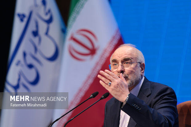 نشست خبری رئیس مجلس شورای اسلامی