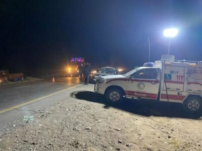 منیری:امدادرسانی به ۱۳ مصدوم در تصادف زنجیره ای محور تربت جام انجام شد