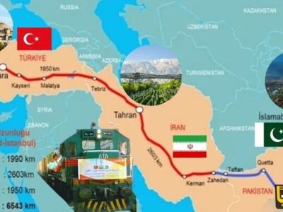 قطار باری اسلام‌آباد-تهران-استانبول ۱۰ دی حرکت می‌کند