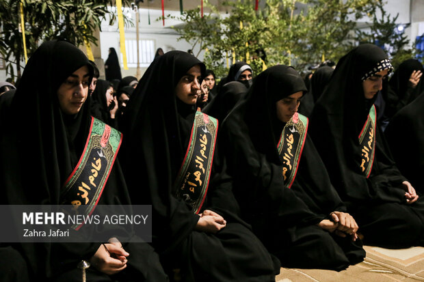 تشییع دو شهید گمنام در دانشگاه فرهنگیان پردیس فاطمه الزهرا بندعباس