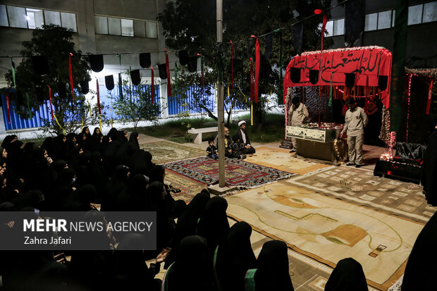 تشییع دو شهید گمنام در دانشگاه فرهنگیان پردیس فاطمه الزهرا بندعباس