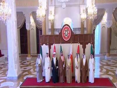 آغاز به کار  اجلاس سران شورای همکاری خلیج فارس در منامه+فیلم