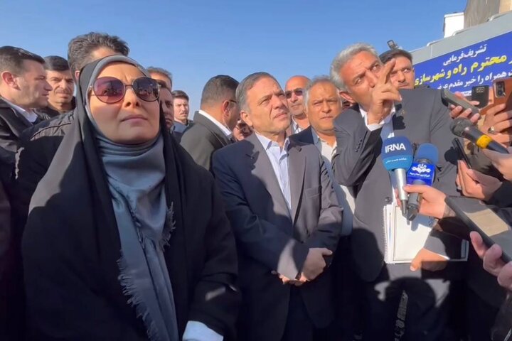 بازدید وزیر راه و شهرسازی از روند دوخطه کردن راه آهن زنجان-قزوین