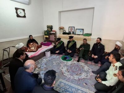 مادر شهید «محمود ناطق‌زاده» در دیلم تجلیل شد