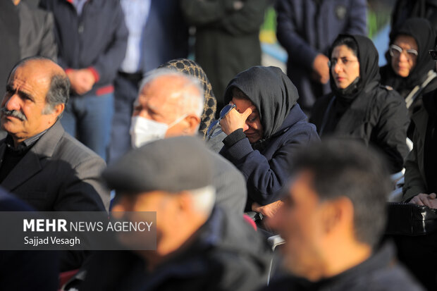 بدرقه و خاکسپاری استاد میرهاشم میری در همدان