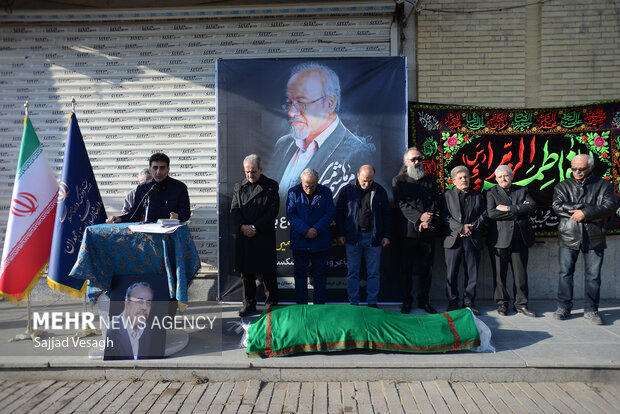 بدرقه و خاکسپاری استاد میرهاشم میری در همدان