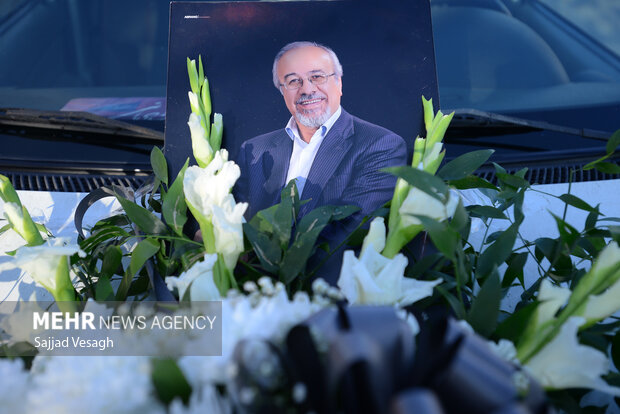 بدرقه و خاکسپاری استاد میرهاشم میری در همدان