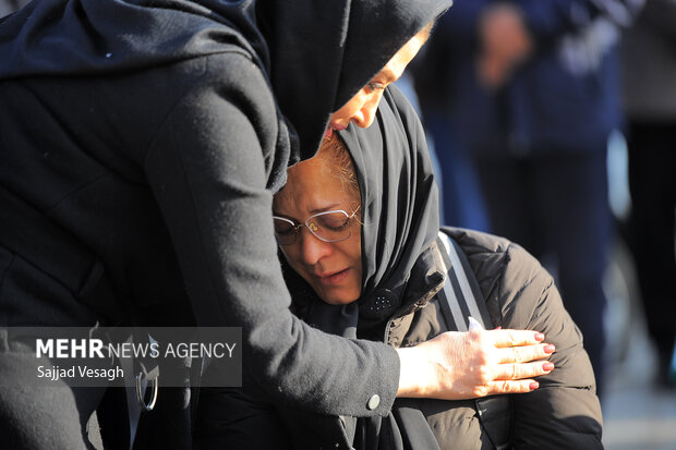 بدرقه و خاکسپاری استاد میرهاشم میری در همدان