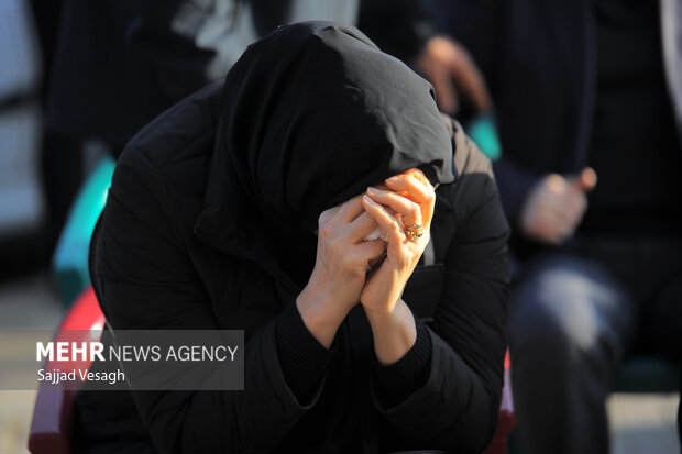 بدرقه و خاکسپاری استاد میرهاشم میری در همدان