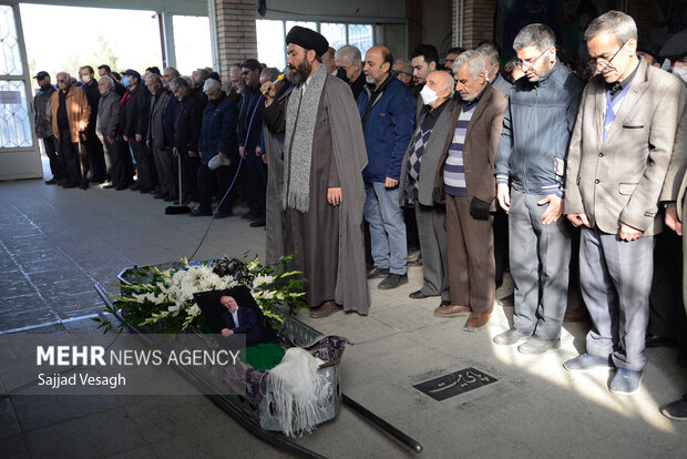 بدرقه و خاکسپاری استاد میرهاشم میری در همدان