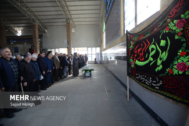 بدرقه و خاکسپاری استاد میرهاشم میری در همدان