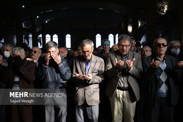 بدرقه و خاکسپاری استاد میرهاشم میری در همدان